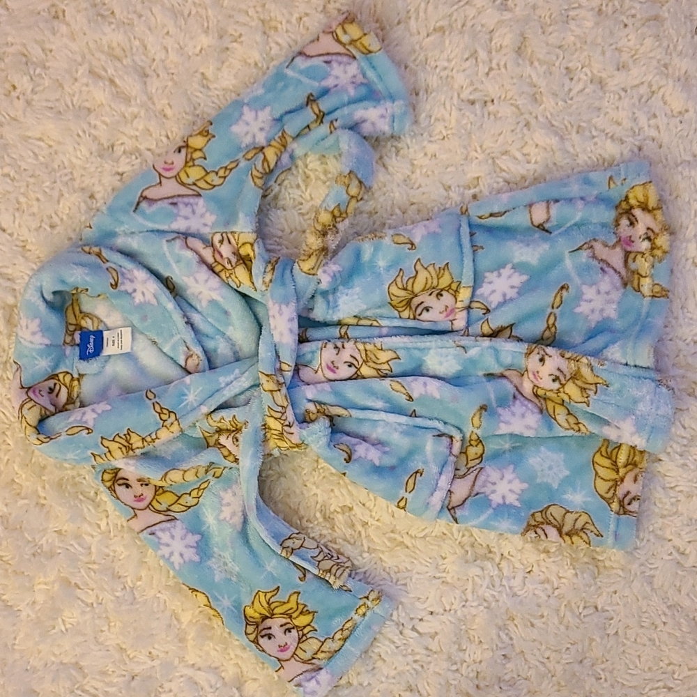 Disney Blue Frozen Kids Pajama Robe